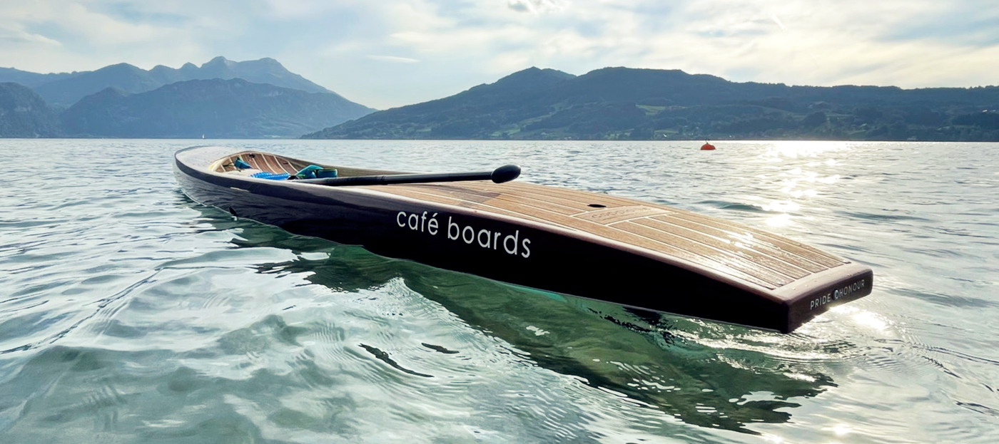 cafe boards paddleboard doppio mahagony